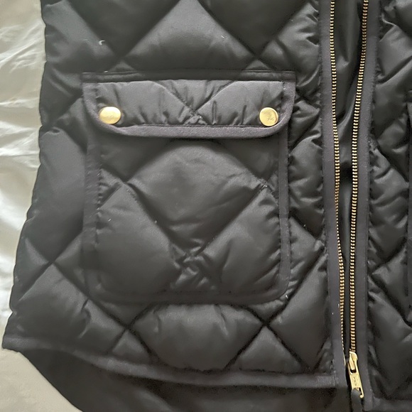 J.Crew Classic Black Vest - Picture 2 of 3